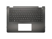 Клавиатура HP Pavilion x360 14-ba (RU) черная топ-панель