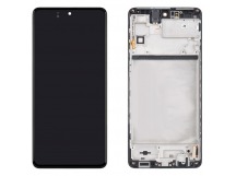 Дисплей для Samsung Galaxy M51 (M515F) модуль с рамкой Черный - OR (SP)