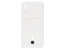 Чехол-накладка - SC304 с картхолдером для "Xiaomi Redmi 9A/Redmi 9i" (white) (208496)