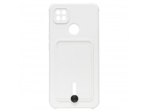 Чехол-накладка - SC304 с картхолдером для "Xiaomi Redmi 9C" (white) (208503)