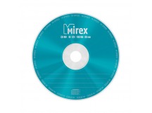 Диск CD-RW MIREX 700Мб 4X-12X Cake box 25 (25/300)