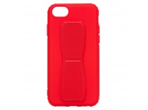 Чехол-накладка - PC058 для Apple iPhone 7/iPhone 8/iPhone SE 2020 с подставкой и магнитом (red)