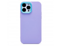 Чехол-накладка - SC262 для Apple iPhone 13 Pro Max (light violet)