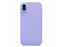 Чехол-накладка - SC262 для Apple iPhone XR (light violet)