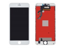 Дисплей для iPhone 6S Plus + тачскрин белый с рамкой (Premium)
