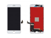 Дисплей для iPhone 8 Plus + тачскрин белый с рамкой (Premium)