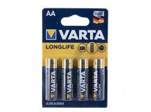 Батарейки АА Varta LONGLIFE 4106 LR6 блистер (4шт)