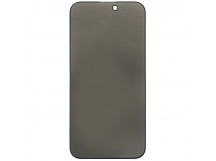 Защитное стекло Антишпион для Apple iPhone 14 Pro Max (Черный) 