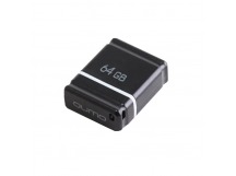 Флеш-накопитель USB 64GB Qumo Nano чёрный