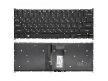Клавиатура для Acer Swift 1 SF114-34 черная с подсветкой