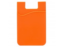 Картхолдер - CH01 футляр для карт на клеевой основе (orange)