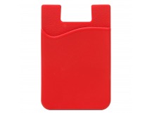 Картхолдер - CH01 футляр для карт на клеевой основе (red)