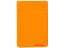 Картхолдер - CH04 футляр для карт на клеевой основе (orange)