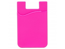 Картхолдер - CH01 футляр для карт на клеевой основе (pink)