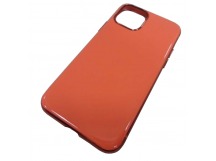                                 Чехол силиконовый iPhone 11 Pro (5.8") Fashion Case глянец оранжевый*