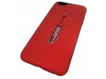                             Чехол пластиковый iPhone 6 Plus Fashion Case красный с подставкой*