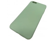                             Чехол силиконовый iPhone 6 Plus Silicone Case New Era зеленый 