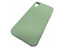                                 Чехол силиконовый iPhone XS Max Silicone Case New Era зеленый 