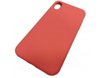                                 Чехол силиконовый iPhone XS Max Silicone Case New Era оранжевый