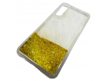                                 Чехол пластиковый Huawei Honor 20 блестки в воде прозрачный (04)*