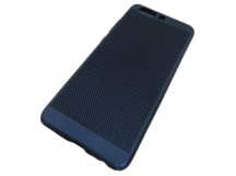                                 Чехол пластиковый Huawei P10 Soft Touch сеточка синий 