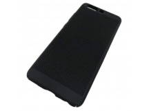                                 Чехол пластиковый Huawei P10 Soft Touch сеточка черный 