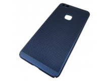                                 Чехол пластиковый Huawei P10 Lite Soft Touch сеточка синий 