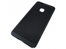                                 Чехол пластиковый Huawei P10 Lite Soft Touch сеточка черный 