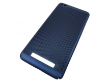                             Чехол пластиковый Xiaomi Redmi 4A Soft Touch сеточка синий 