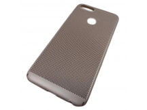                             Чехол пластиковый Xiaomi 5X Soft Touch сеточка золотистый