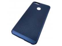                             Чехол пластиковый Xiaomi 5X Soft Touch сеточка синий 