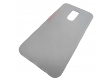                                 Чехол пластиковый Xiaomi Redmi 8 с окантовкой белый