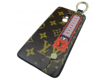                             Чехол пластиковый Xiaomi Redmi Note 4/4X рисунок с кольцом и шнурком (01)*