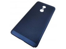                            Чехол пластиковый Xiaomi Redmi Note 4X Soft Touch сеточка синий 
