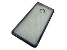                         Чехол силиконовый с хром.контуром Xiaomi 4S черный 