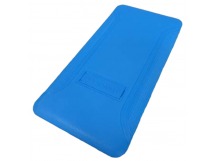                             №4 Чехол задняя крышка универсальный слайд силикон-пластик "5,3-5,6" голубой 