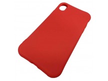                                 Чехол силиконовый iPhone XR Slim Stripe красный