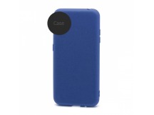                                     Чехол силиконовый Samsung A21S Silicone Cover NANO 2mm темно-синий