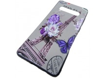                                     Чехол силиконовый Samsung S10 Plus с рисунком (08)*