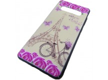                                     Чехол силиконовый Samsung S10 Plus с рисунком (09)*