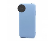                                     Чехол силиконовый Samsung A11 Silicone Case Soft Touch голубой*
