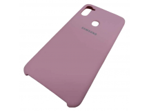                                     Чехол силиконовый Samsung A11 Silicone Case Soft Touch розовый*