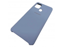                                     Чехол силиконовый Samsung A21S Silicone Case Soft Touch голубой*