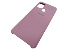                                     Чехол силиконовый Samsung A21S Silicone Case Soft Touch розовый*