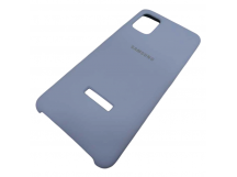                                     Чехол силиконовый Samsung A31 Silicone Case Soft Touch голубой*