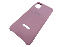                                     Чехол силиконовый Samsung A31 Silicone Case Soft Touch розовый*