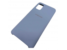                                     Чехол силиконовый Samsung A41 Silicone Case Soft Touch голубой*