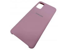                                     Чехол силиконовый Samsung A41 Silicone Case Soft Touch розовый*