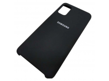                                     Чехол силиконовый Samsung A41 Silicone Case Soft Touch черный*