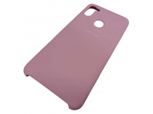                                 Чехол силиконовый Samsung M11 Silicone Case Soft Touch розовый*